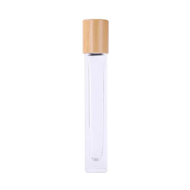 Sticluță patrată cu roll-on metalic 10ml