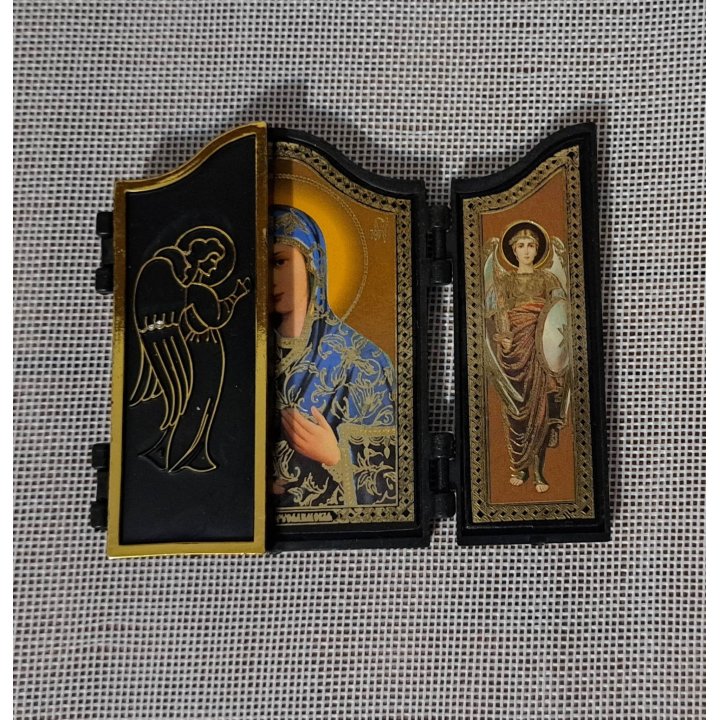 Triptic de plastic