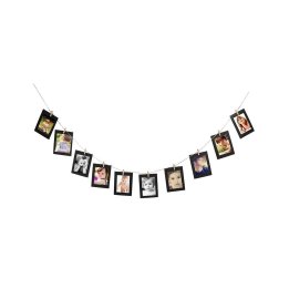 Set rame foto ghirlanda neagra