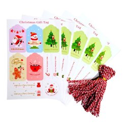 Etichete Craciun cu snur
