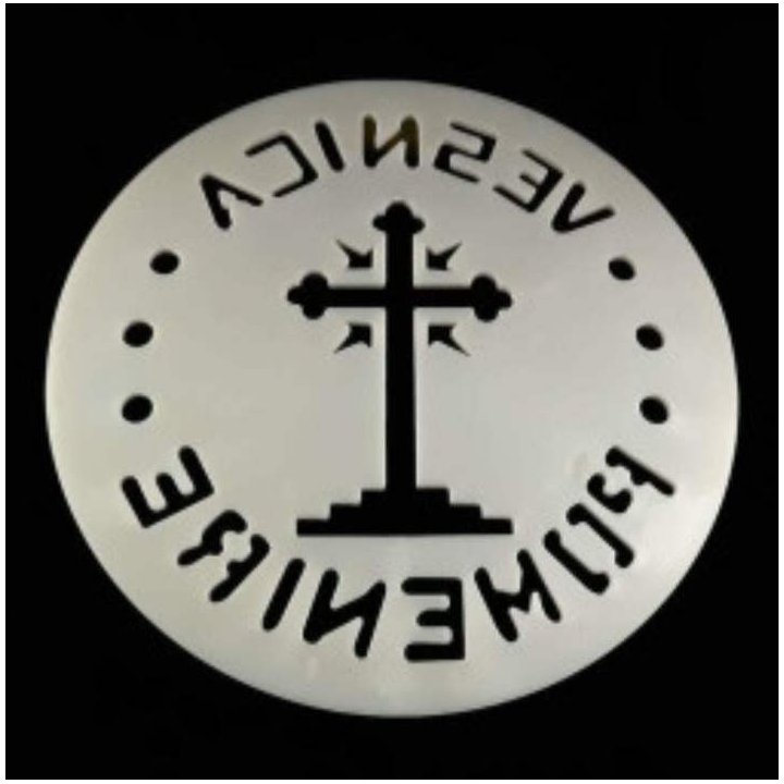 Tipar pentru coliva rotunda 23cm