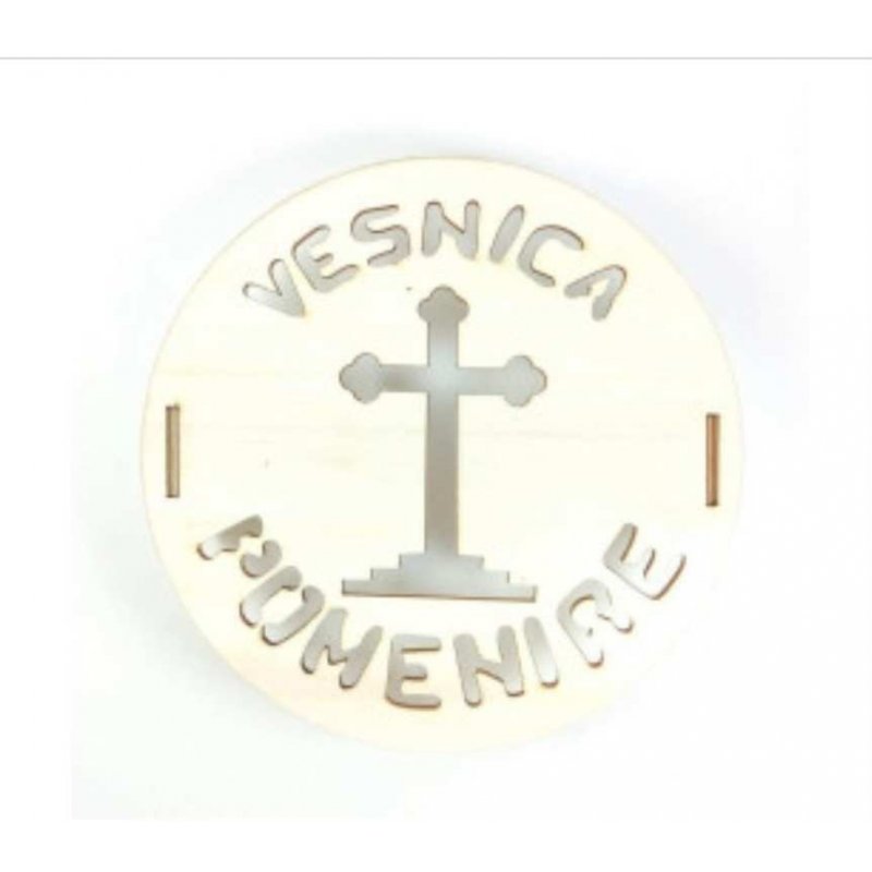 Tipar din lemn pentru colivă - 20cm