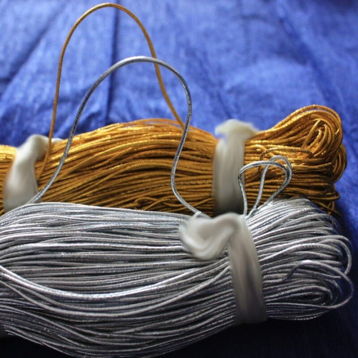 Elastic Auriu Lucios 1.2mm