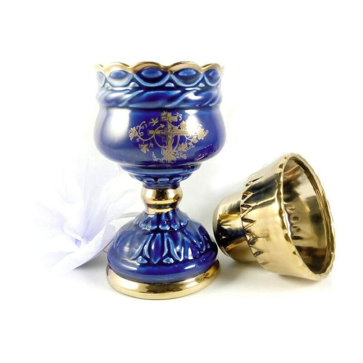 Obiecte bisericesti | Candela de masa din ceramica 165mm | 15118