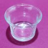 Pahar de candelă transparent