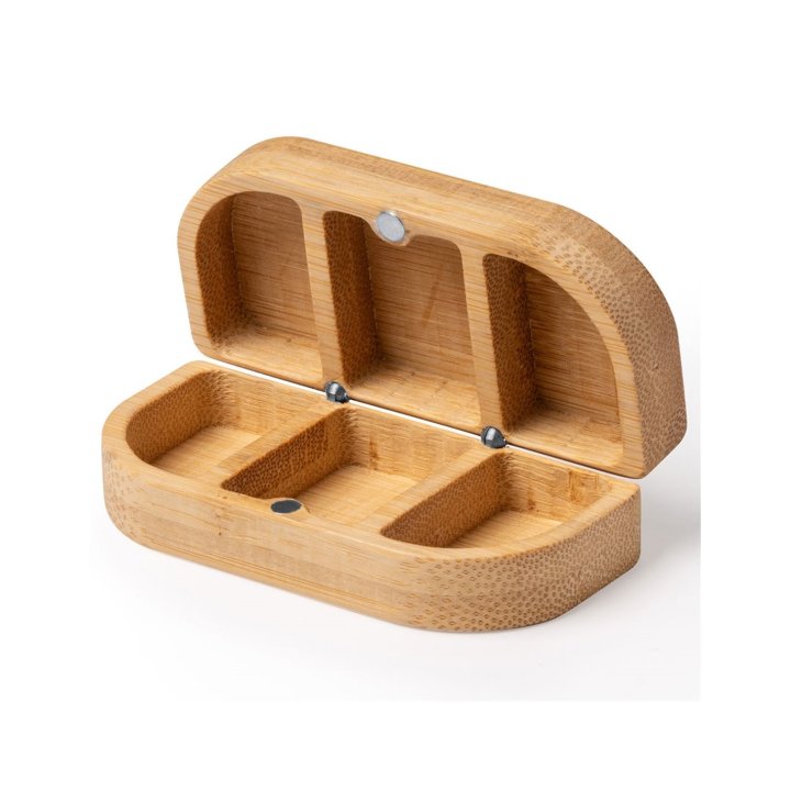 Cutie din lemn pentru medicamente-organizator