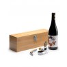 Cutie cu accesorii  pentru sticla de vin