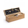 Cutie cu accesorii  pentru sticla de vin
