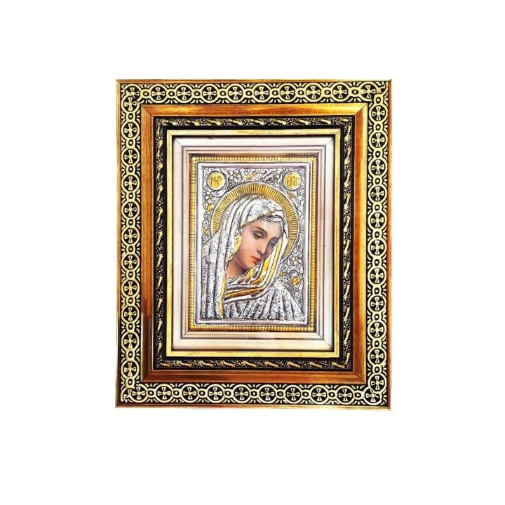 Icoană argintată - Maica Domnului Filimeni