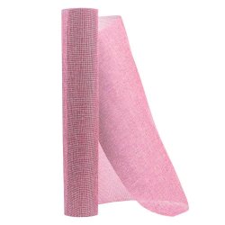 Rolă plasă sac - Roz