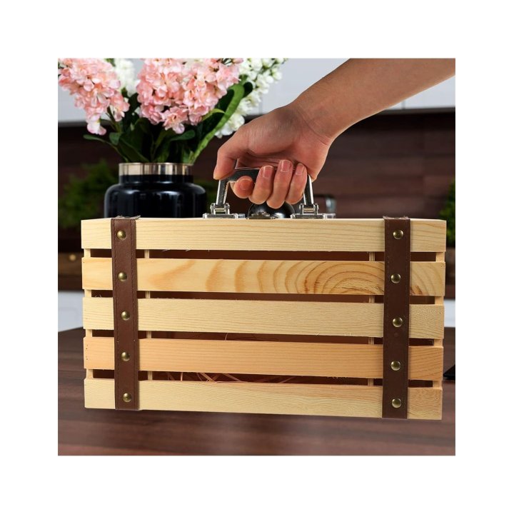 Cutie lemn pentru sticle de vin