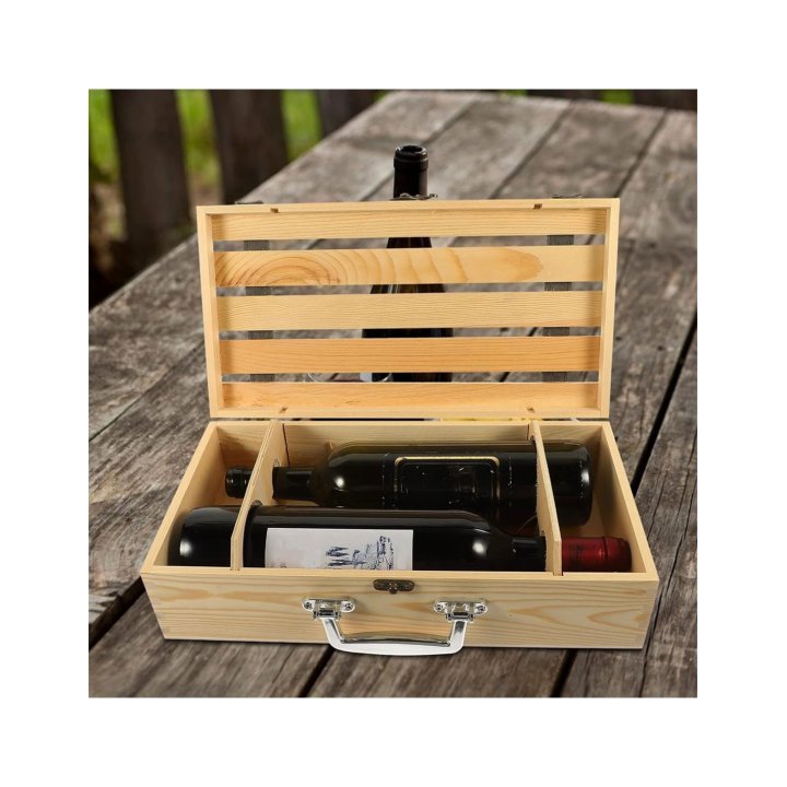 Cutie lemn pentru sticle de vin