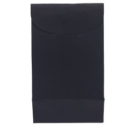 Pungi stand up negre cu inchidere 20cm