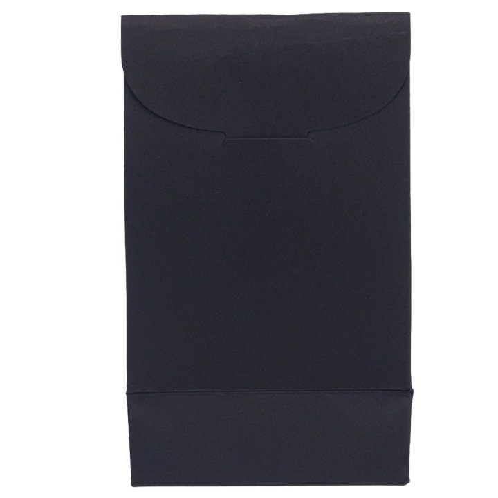 Pungi stand up negre cu inchidere 20cm