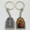 Breloc metal cu Icoana Maicii Domnului