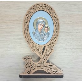 Iconita de birou din lemn