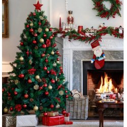 Brad artificial cu suport metalic 150cm