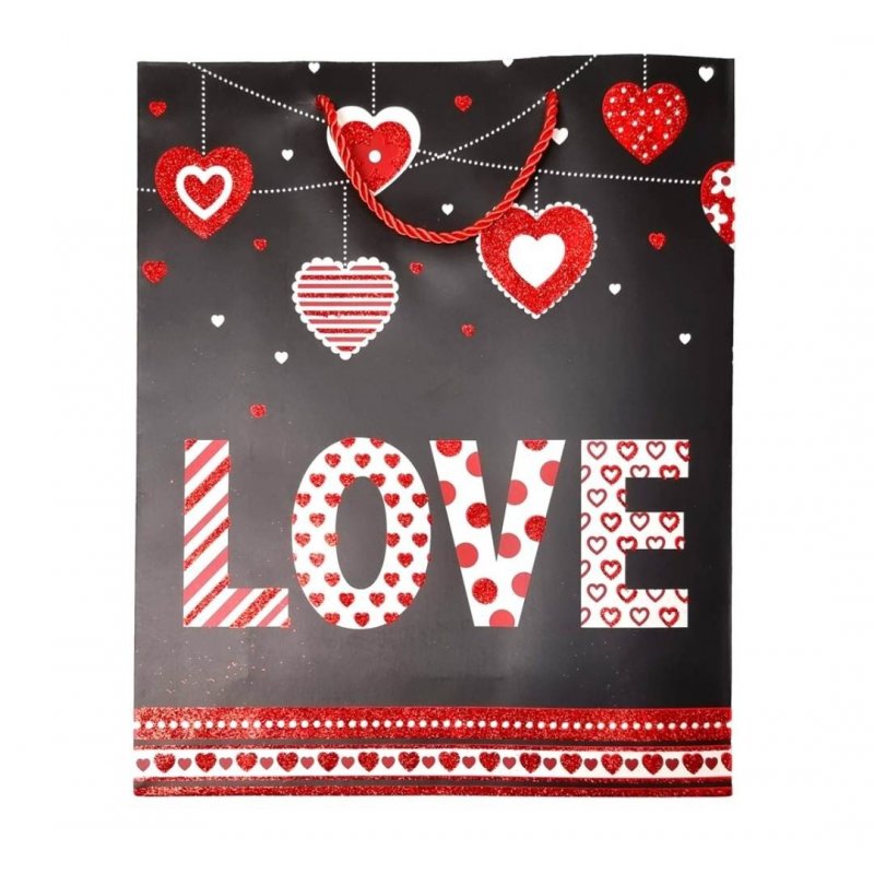 Pungi cadou LOVE 30x41cm