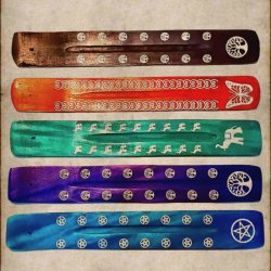 Suport bețe parfumate colorat