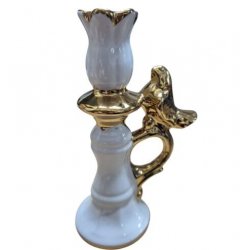 Sfesnic ceramica pentru o lumanare