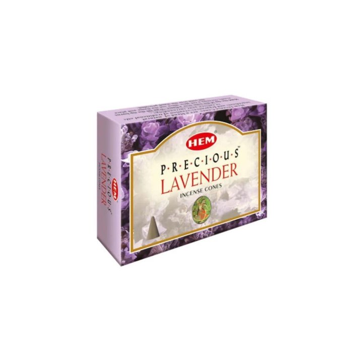 Precious Lavender Perfumed Incense Cone Hem