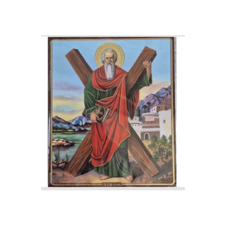 Litografie Sfintul Andrei