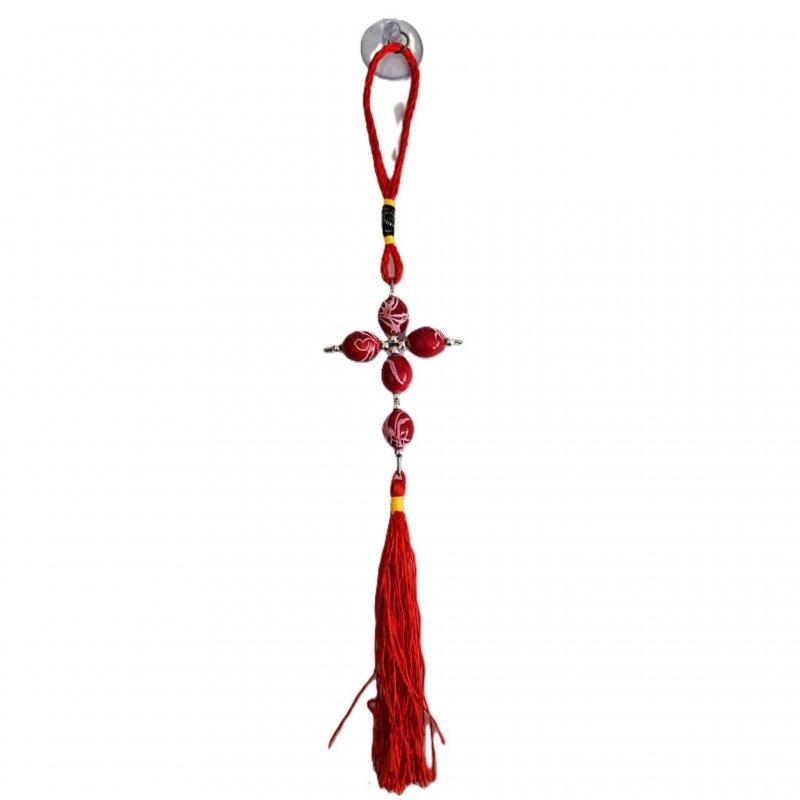 Medalion auto cruce cu ventuză