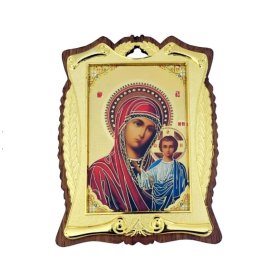 Icoană cu ramă din lemn 20cm