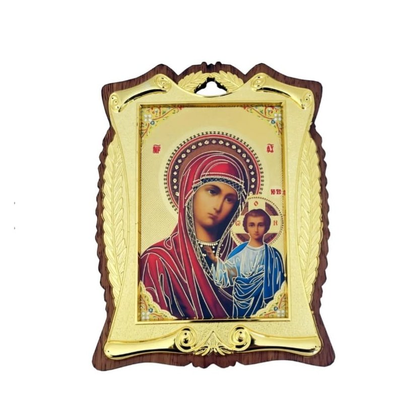Icoană cu ramă din lemn 20cm