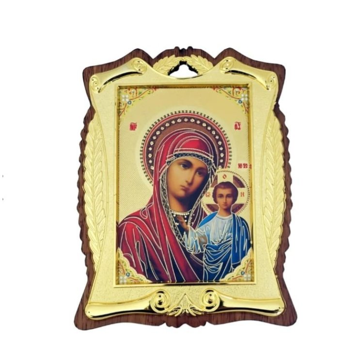 Icoană cu ramă din lemn 20cm